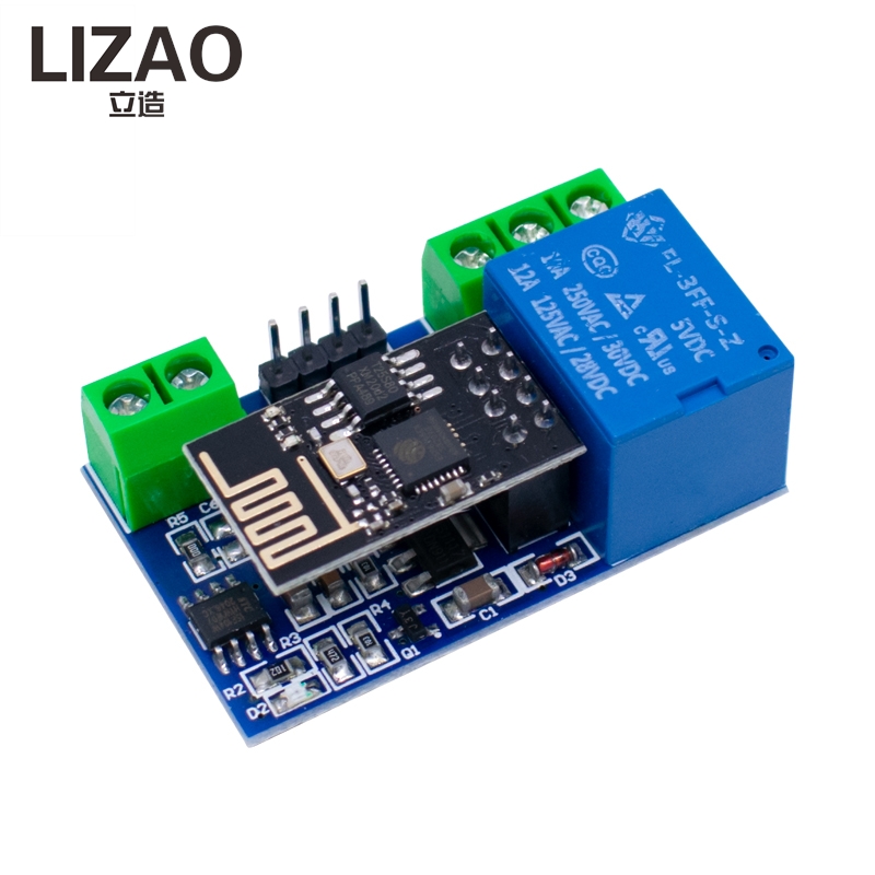Home Automation With Arduino - LIZAO ESP8266 5V WiFi IoT Röle