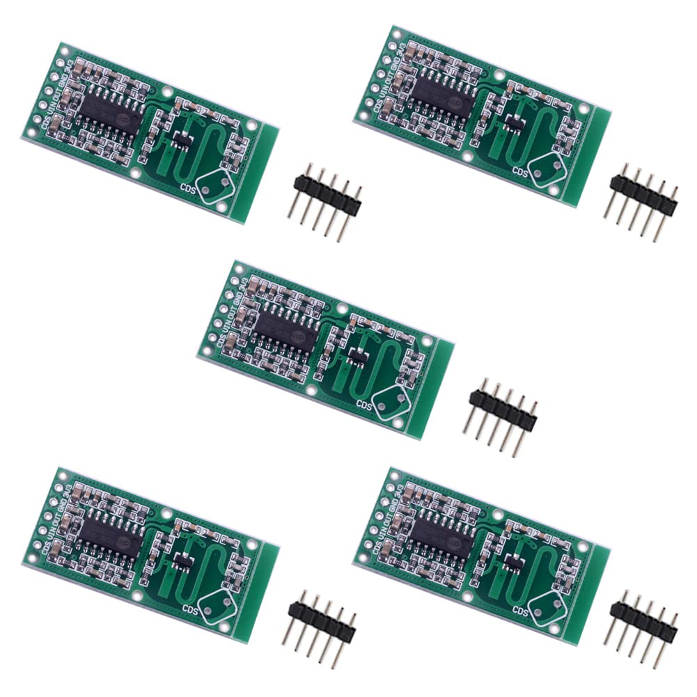 Esp8266 Nodemcu Board - 5 adet RCWL-0516 hareket algılama sensörü,