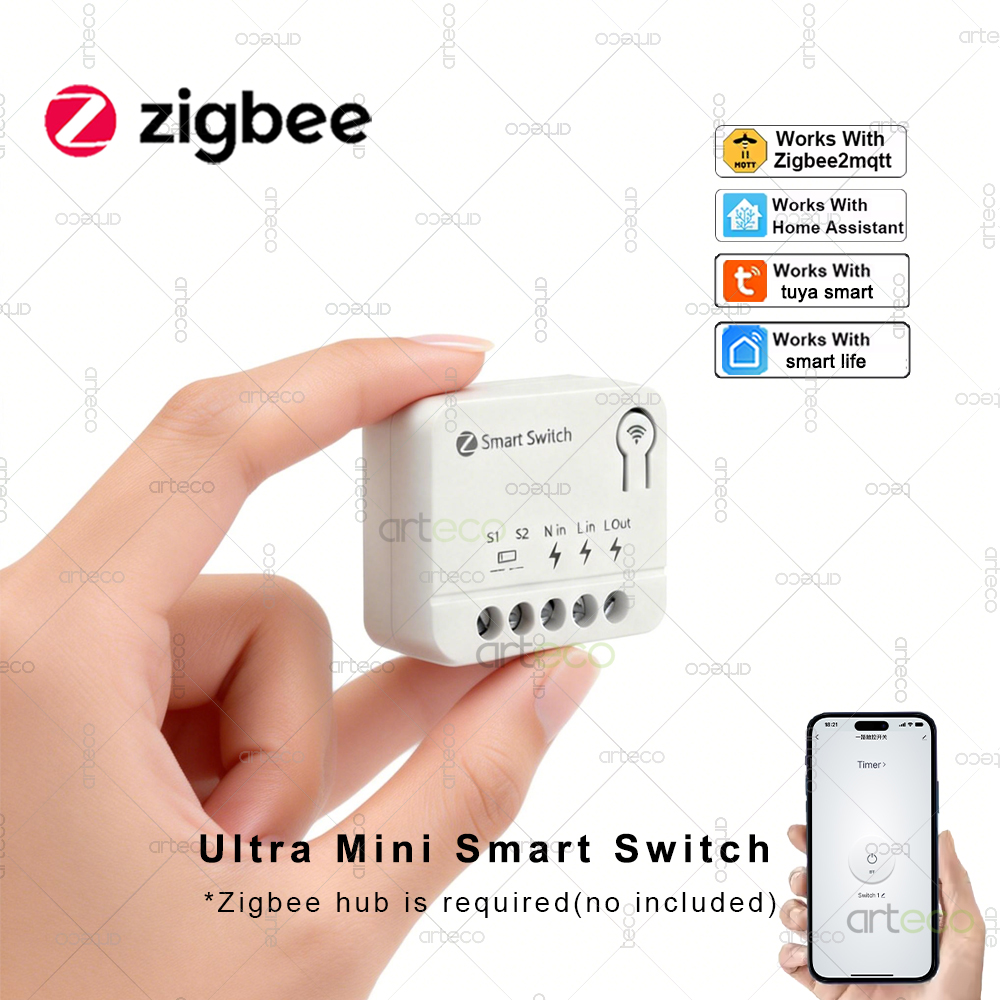 Home Automation Diy - Zigbee Mini Kesici DIY Akıllı Anahtar