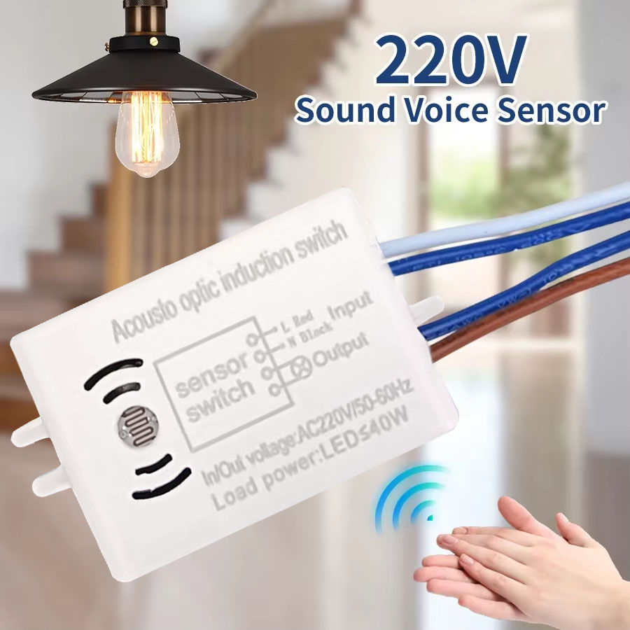 Ses Ses Sensörü Anahtarı Akıll - Home Automation Industry incelemesi ve fiyatı