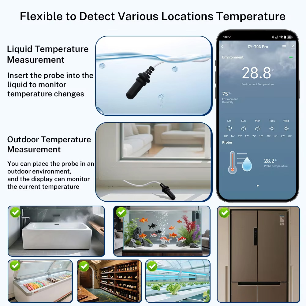 Harici Su Geçirmez Sıcaklık Ne - Temperature Humidity Sensor incelemesi ve fiyatı