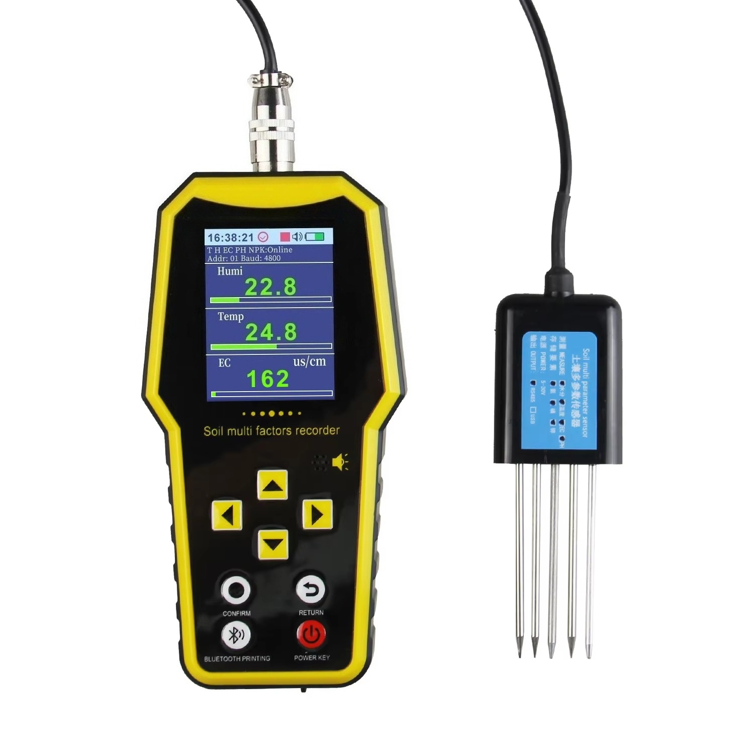 7'si 1 Arada Taşınabilir Topra - Temperature Humidity Sensor incelemesi ve fiyatı