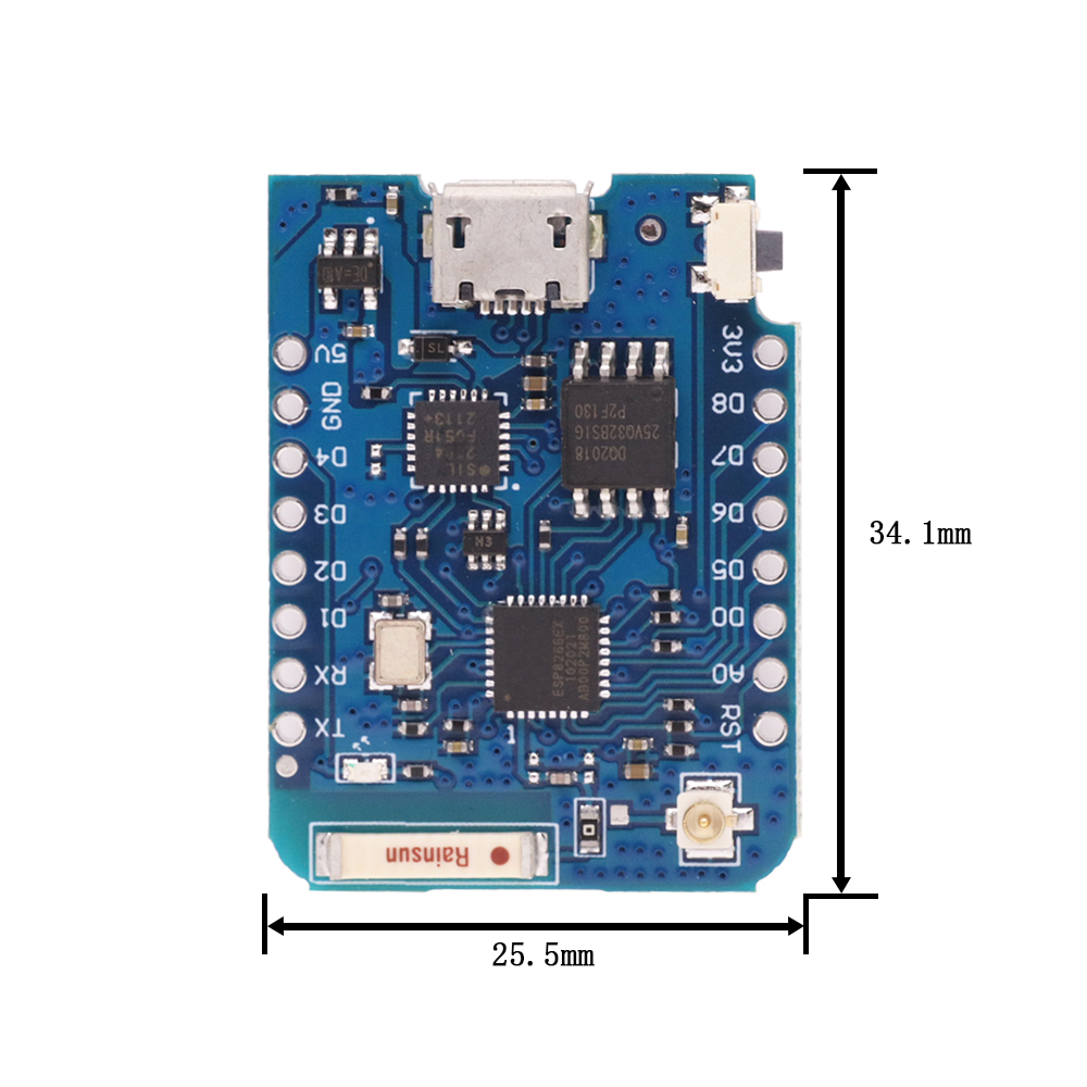 WeMos D1 Mini Pro V3.0 NodeMcu - Esp8266 Nodemcu Board incelemesi ve fiyatı