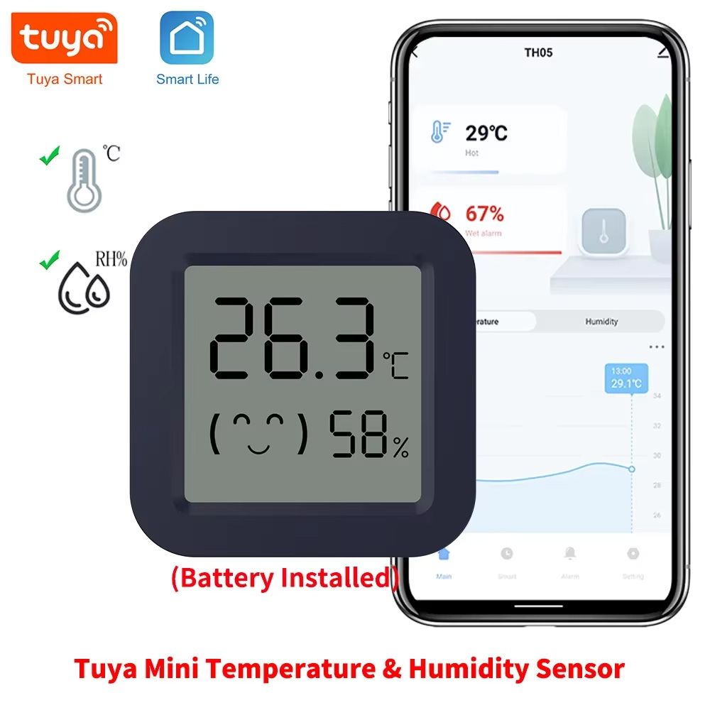 Mini Akıllı Termometre Higrome - Temperature Humidity Sensor incelemesi ve fiyatı