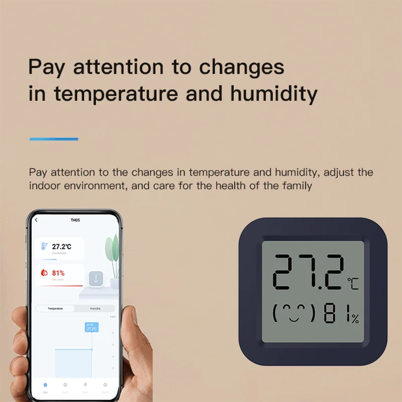 Mini Akıllı Termometre Higrome - Temperature Humidity Sensor incelemesi ve fiyatı