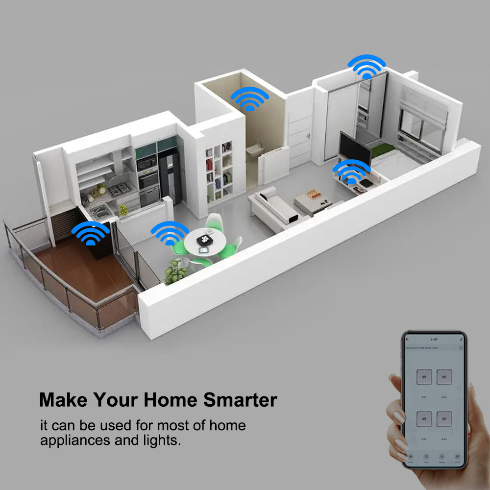 4 Kanallı Wifi / Zigbee Akıllı - Home Automation Diy incelemesi ve fiyatı