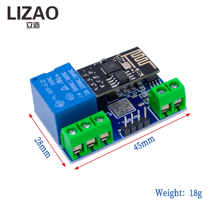 LIZAO ESP8266 5V WiFi IoT Röle - Home Automation With Arduino incelemesi ve fiyatı