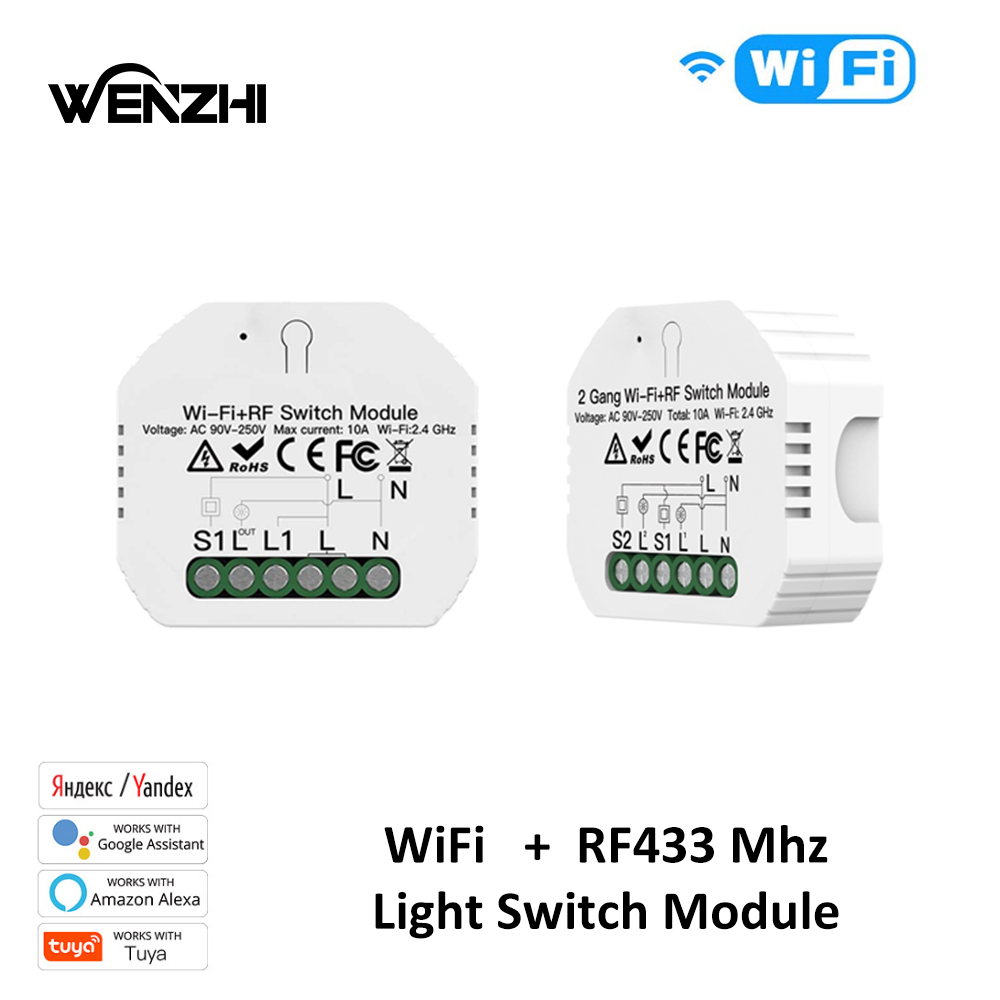 1/2Gang ışık anahtarı DIY modü - Home Automation Panel Diy incelemesi ve fiyatı