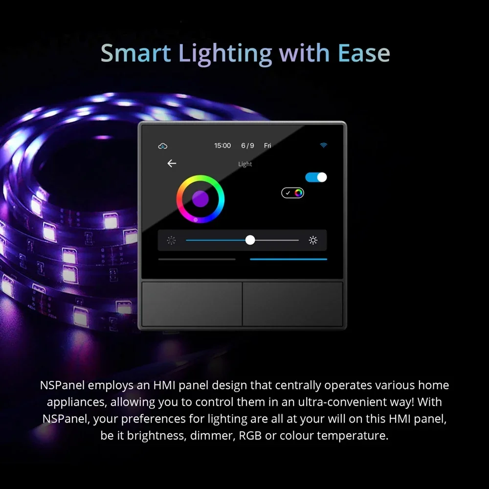 Akıllı Sahne Duvar Anahtarı AB - Home Automation Panel Diy incelemesi ve fiyatı