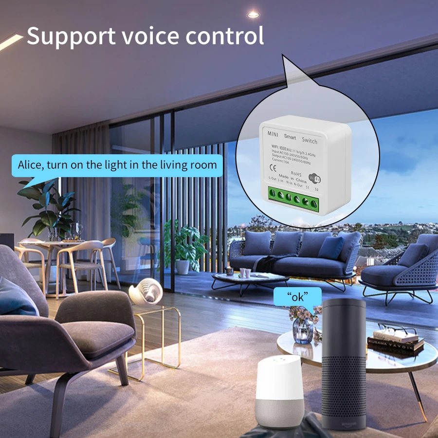 2 Yollu Mini DIY Akıllı Anahta - Home Automation Diy incelemesi ve fiyatı